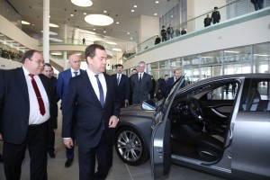 LADA получили высокую оценку премьер-министра Дмитрия Медведева