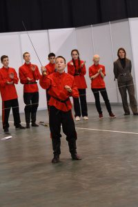 В Тольятти прошли межрегиональные соревнования по фланкировке шашкой