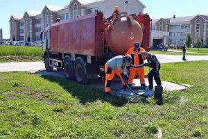 В ЖК «Солнечный» приступили к реконструкции системы водоотведения