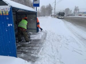 В Тольятти началась уборка снега: коммунальные службы активизировались